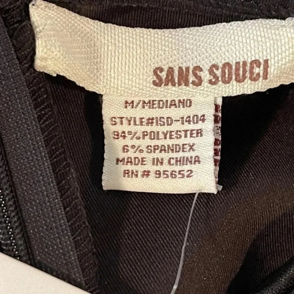 NWTS.‎ Sans Souci strapless pleated chiffon dress - Picture 6 of 12